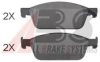 A.B.S. 37996 OE Brake Pad Set, disc brake